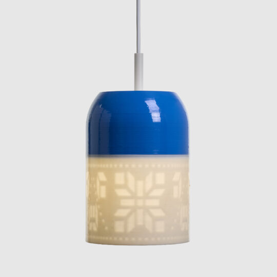Needlework Blue