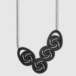 Rose Necklace Black
