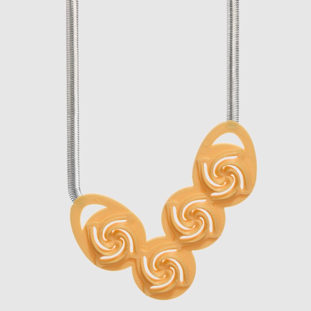 Rose Necklace Peach