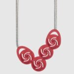 Rose Necklace Red